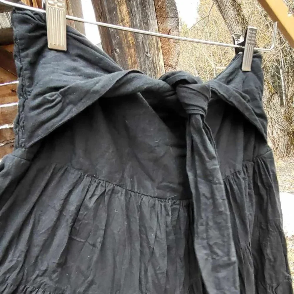 So Much Skirt it's a Dress!! BLACK ONE SIZE SKIRT - Picture 3 of 4